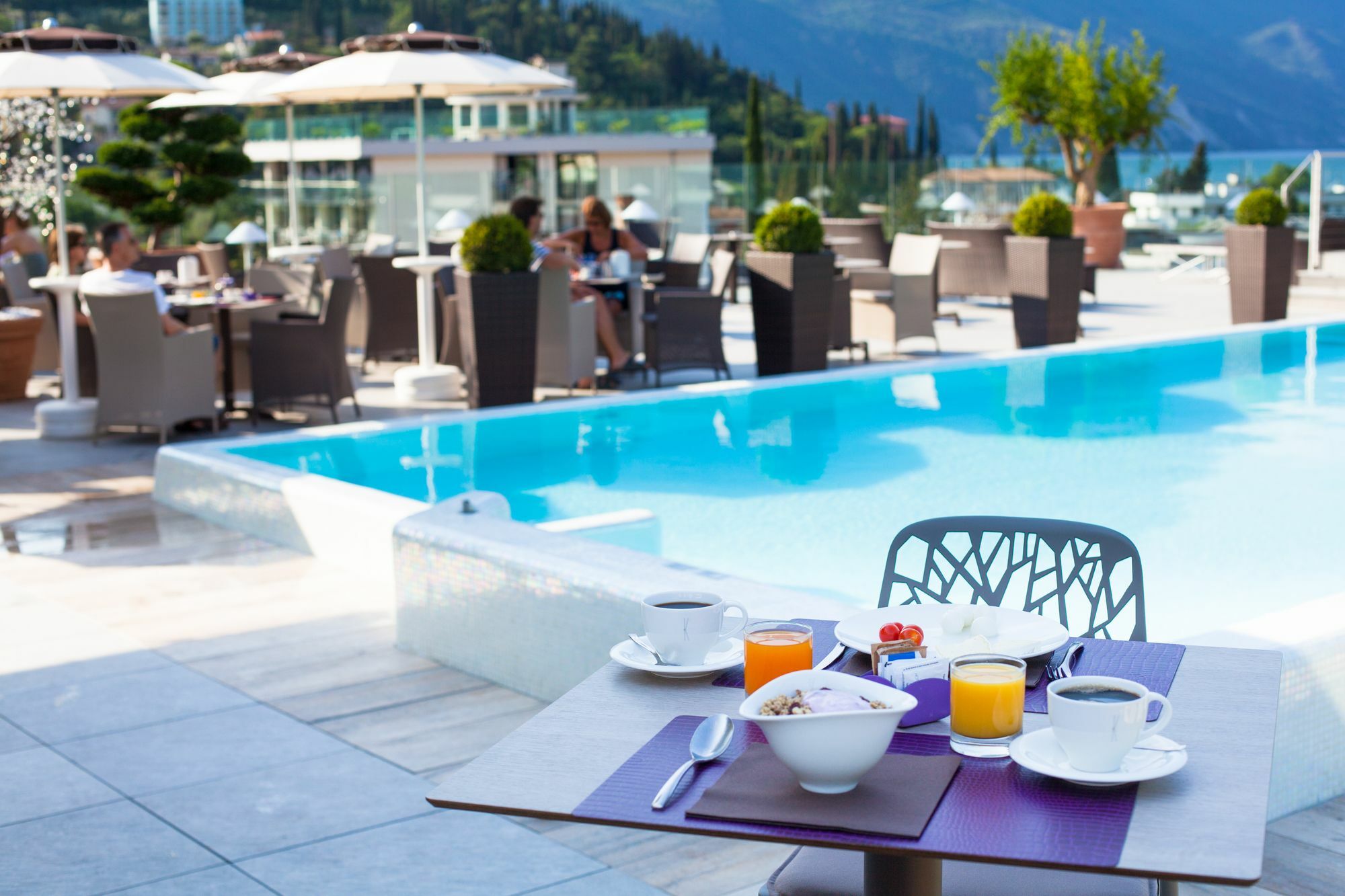 Hotel Kristal Palace - TonelliHotels Riva del Garda Esterno foto